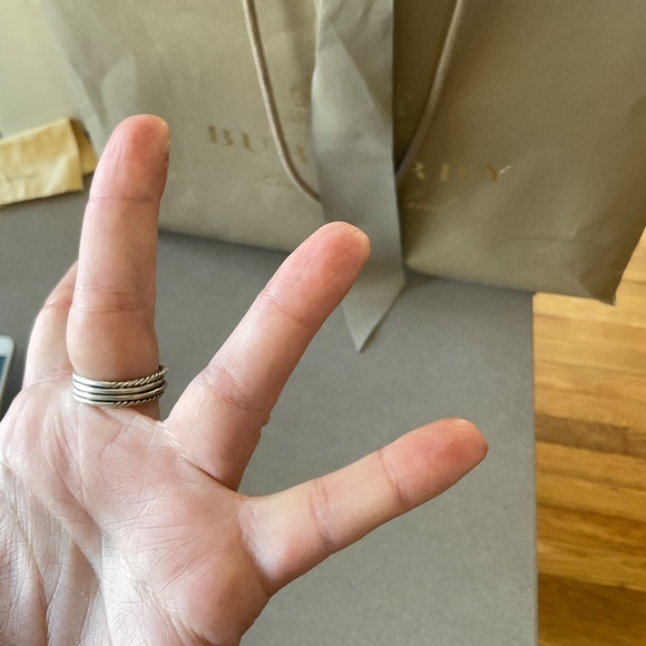 David Yurman Gold and Silver Ring - Picture 4 of 6